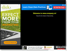 Tablet Screenshot of company.vn