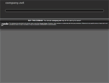 Tablet Screenshot of company.net